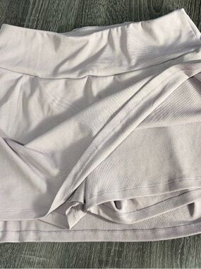 shosho Cream Circle Skater Skirt